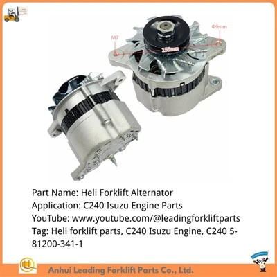 Deli motorja Isuzu C240 ​​| Alternator Heli viličarja na debelo|C240 5-81200-341-1